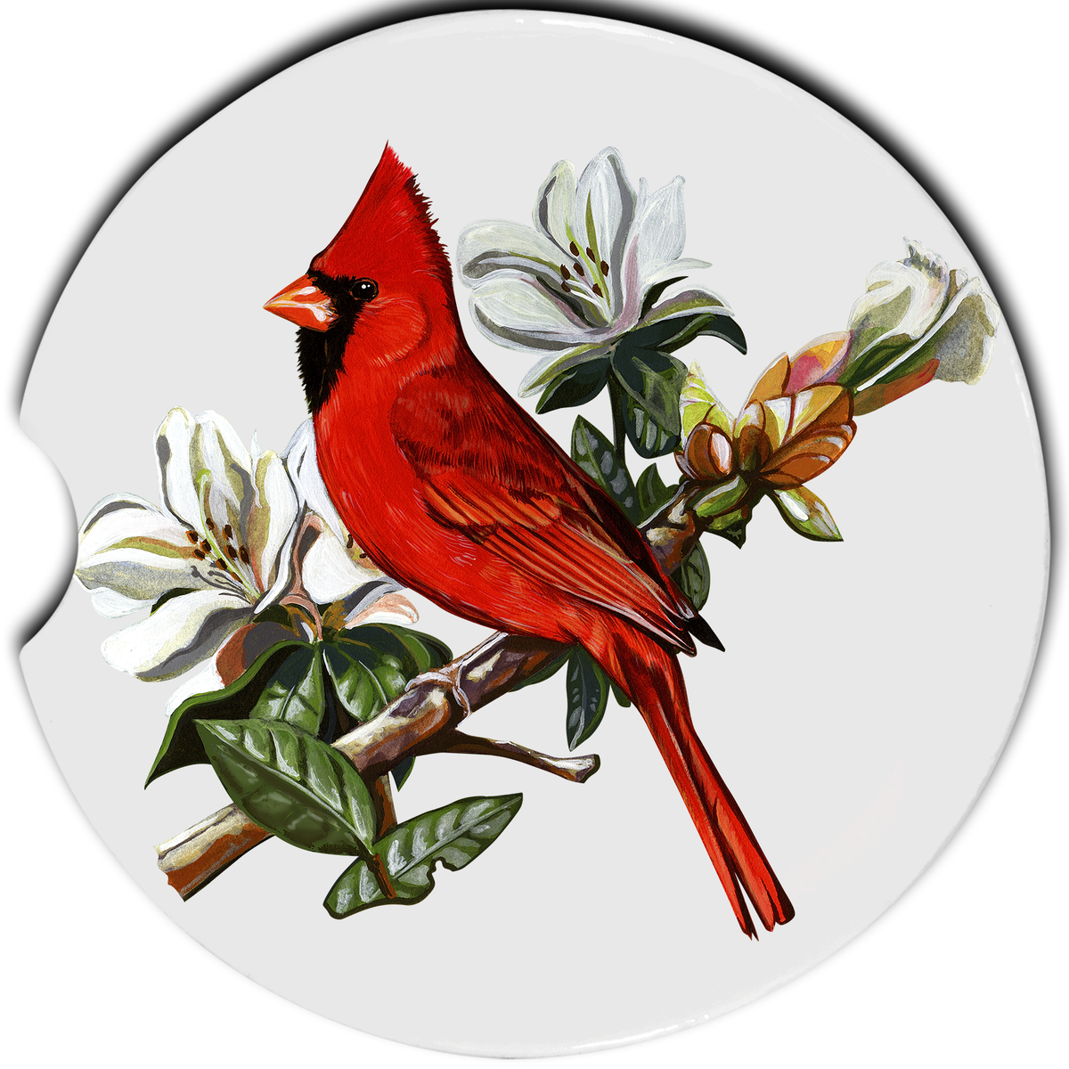 Cardinal Car Coasters