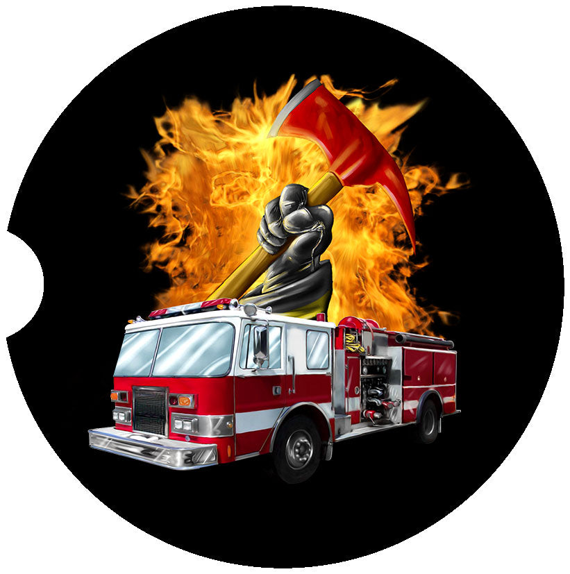 Fire Truck Car Coasters