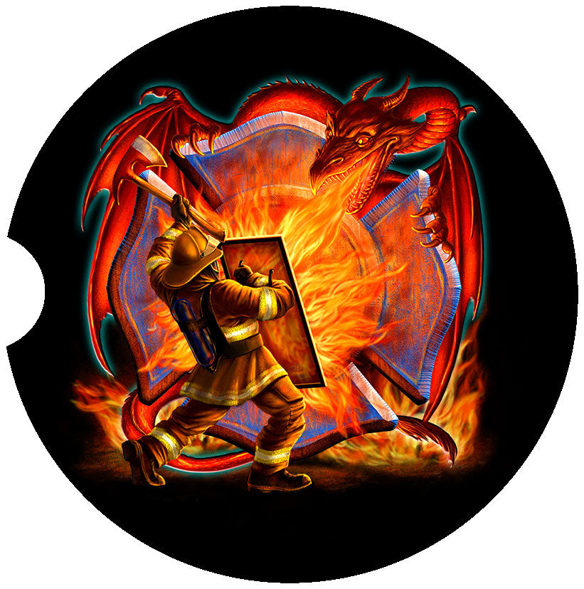 Fireman Car Coasters