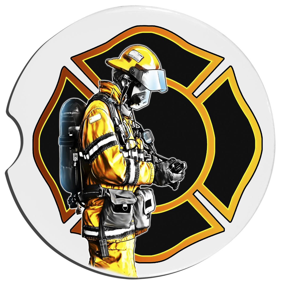 Fireman Car Coasters