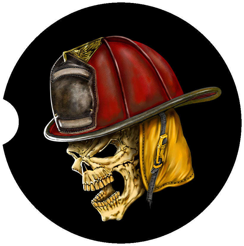 Fireman Car Coasters β Skull