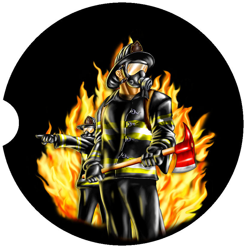 Fireman Car Coasters β Fire