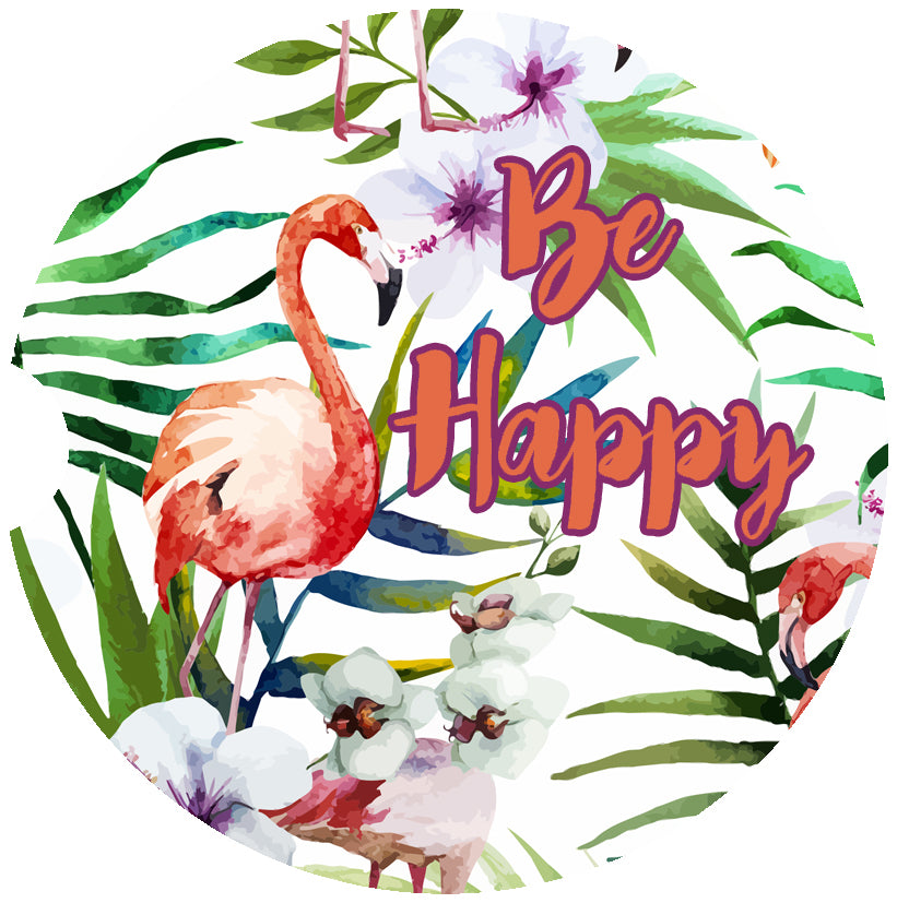 Flamingo Car Coasters