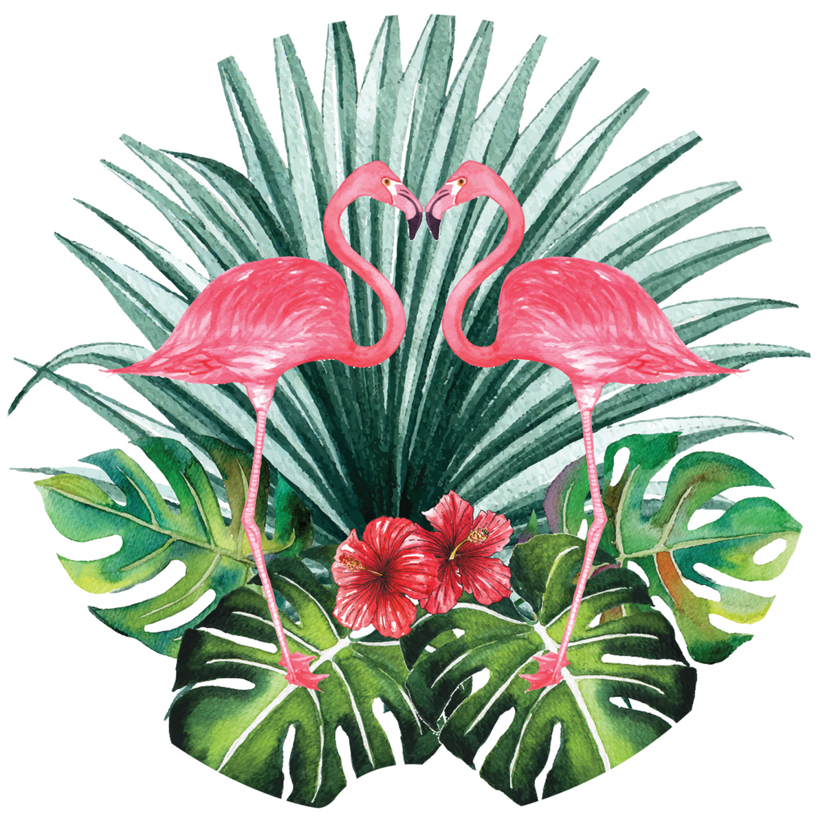 Flamingo Car Coasters