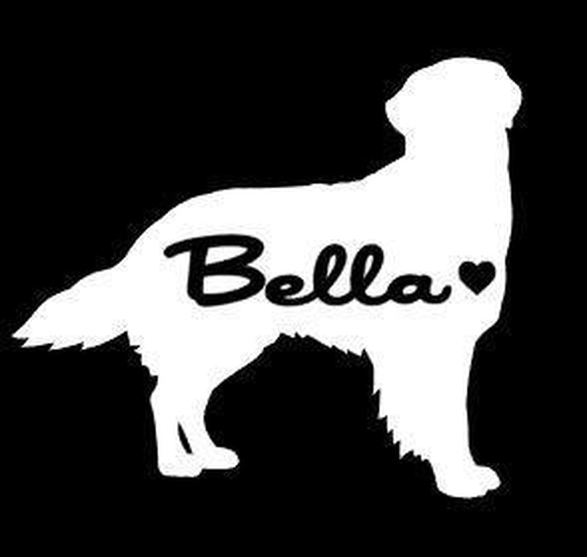 Golden Retriever Vinyl Decal Sticker