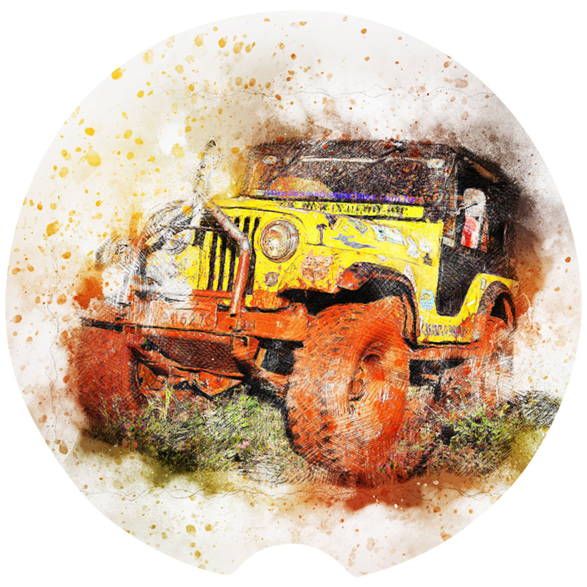 Jeep Car Coasters