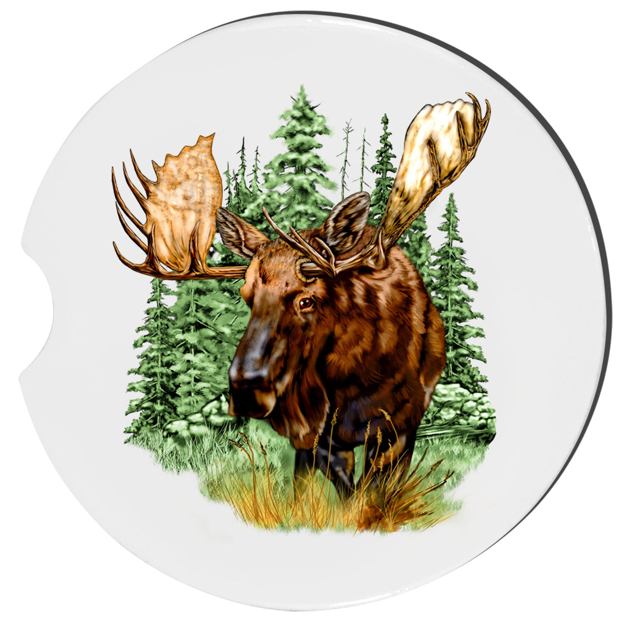 Moose Car Coasters