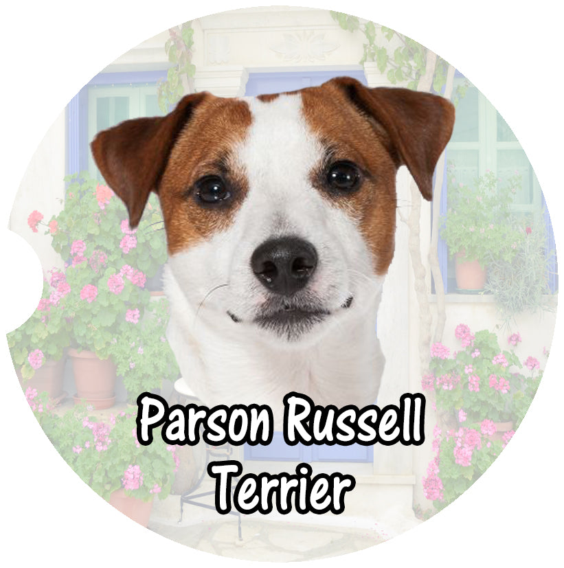 Parson Russell Terrier Car Coasters