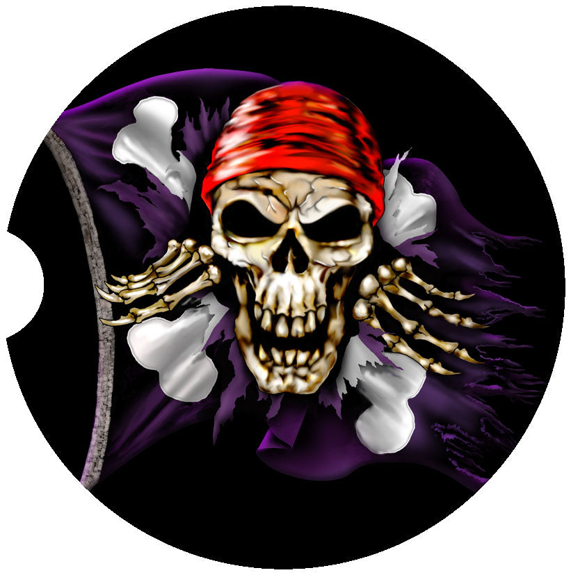 Pirate Flag Car Coasters