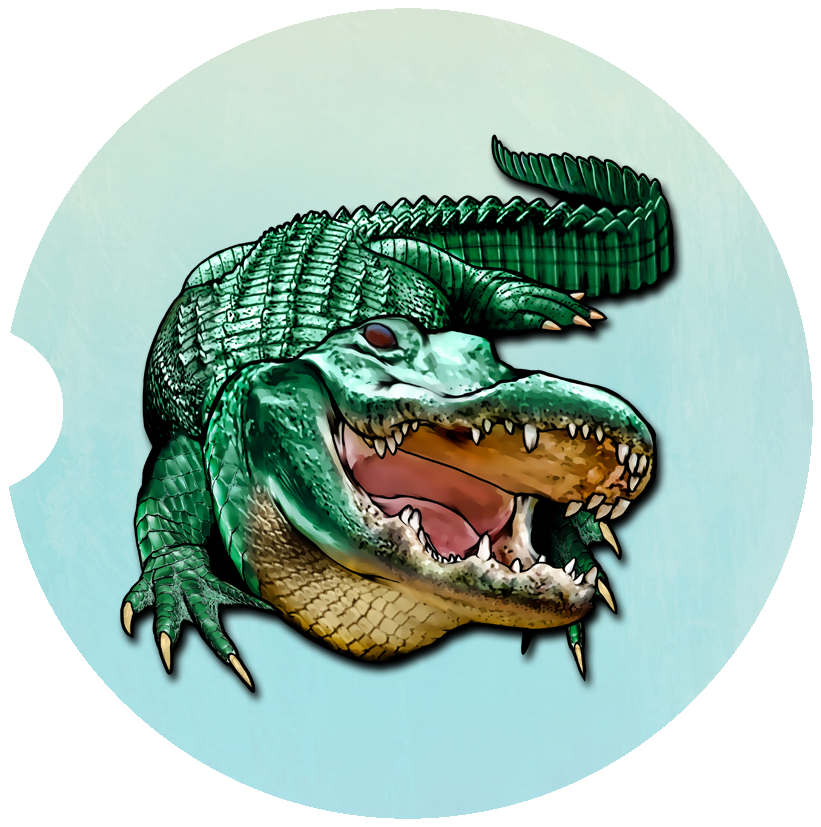 Alligator Car Coasters