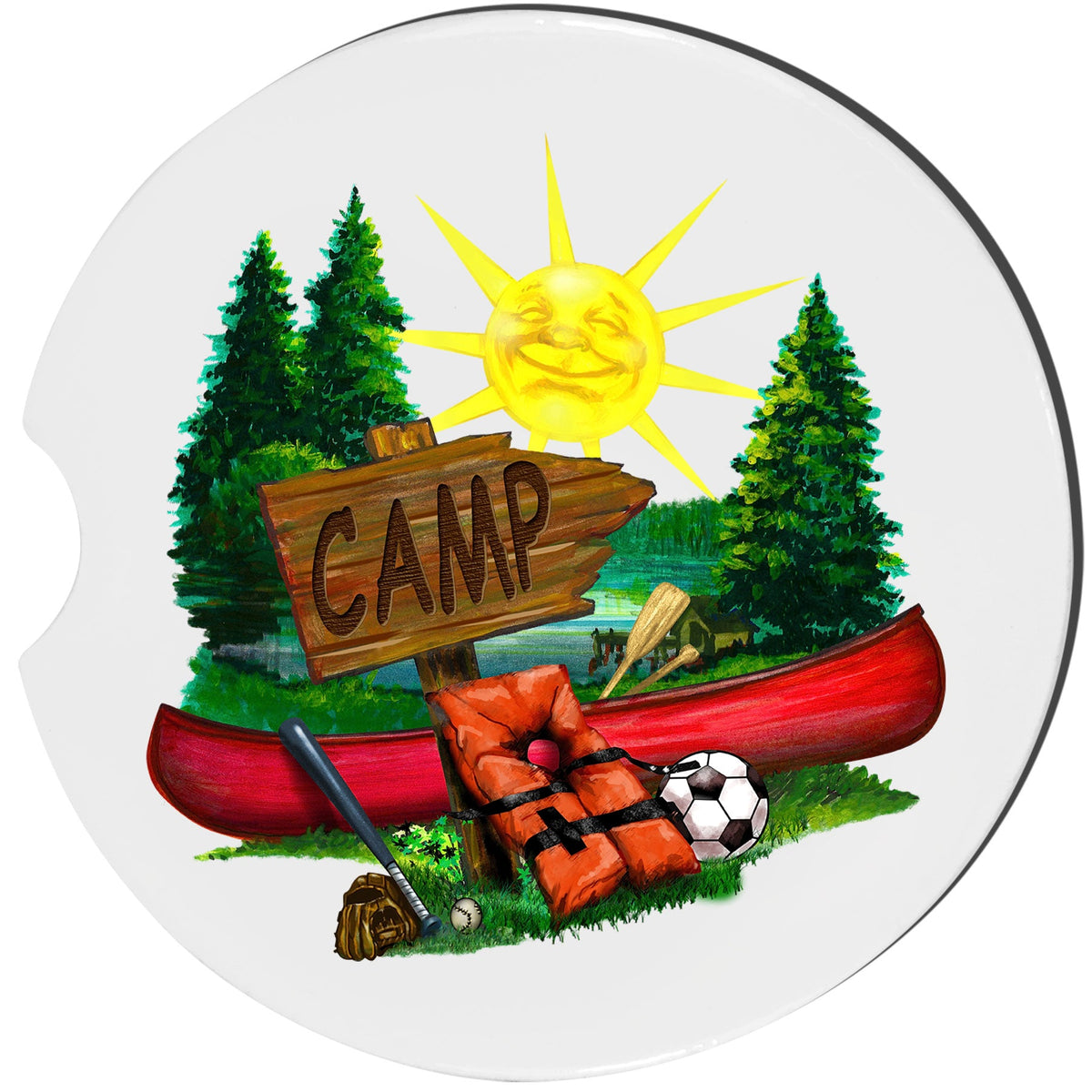 Camp Car Coasters