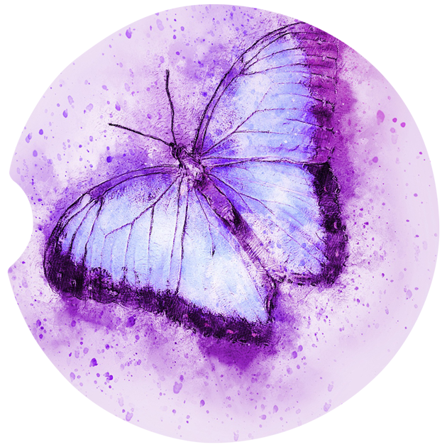 Butterflies Car Coasters – Butterfly