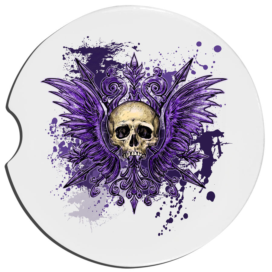 Skull Car Coasters