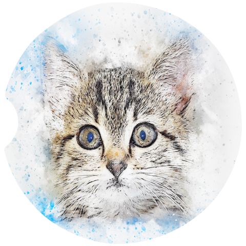 Kitten Car Coasters