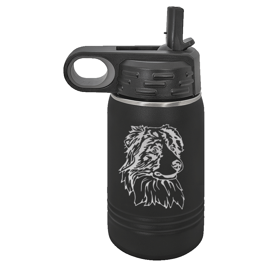 Australian Shepherd Water Bottle