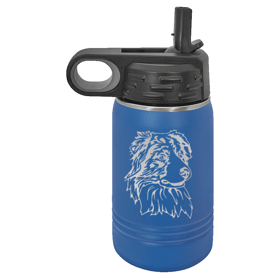 Australian Shepherd Water Bottle