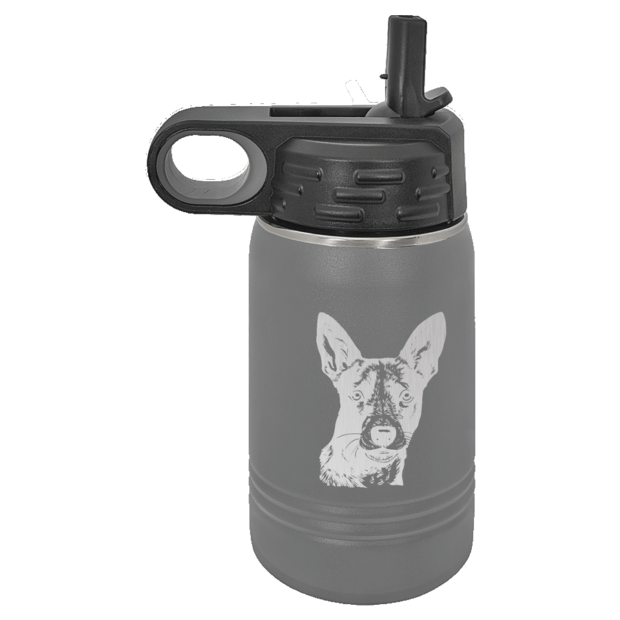 Basenji Water Bottle