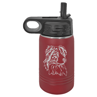 Australian Shepherd Water Bottle