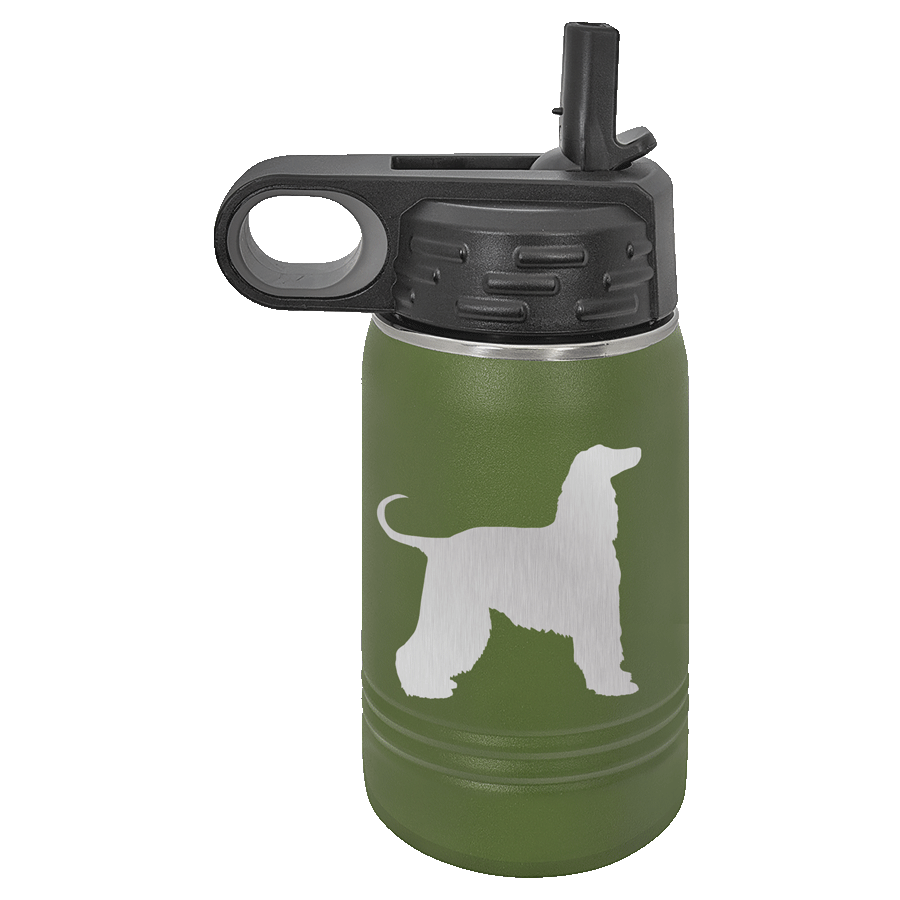 Afghan Dog Water Bottle