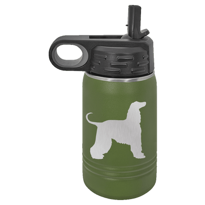 Afghan Dog Water Bottle