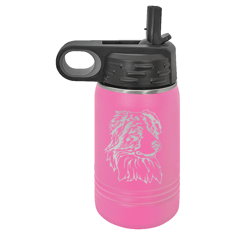 Australian Shepherd Water Bottle