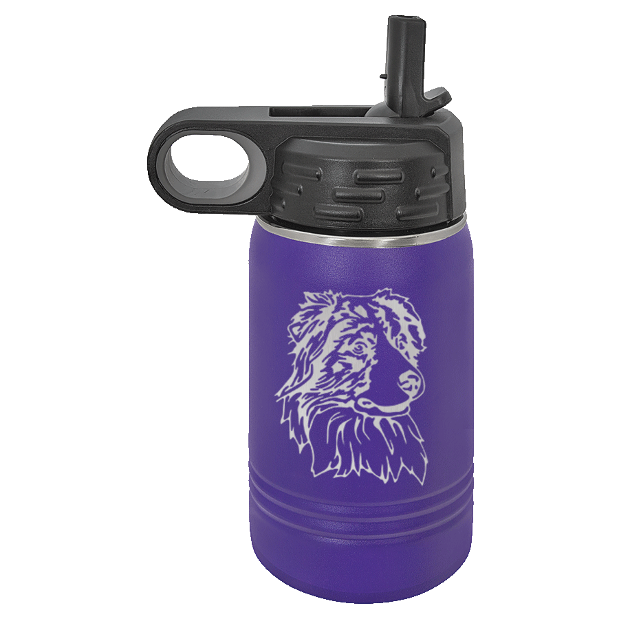 Australian Shepherd Water Bottle