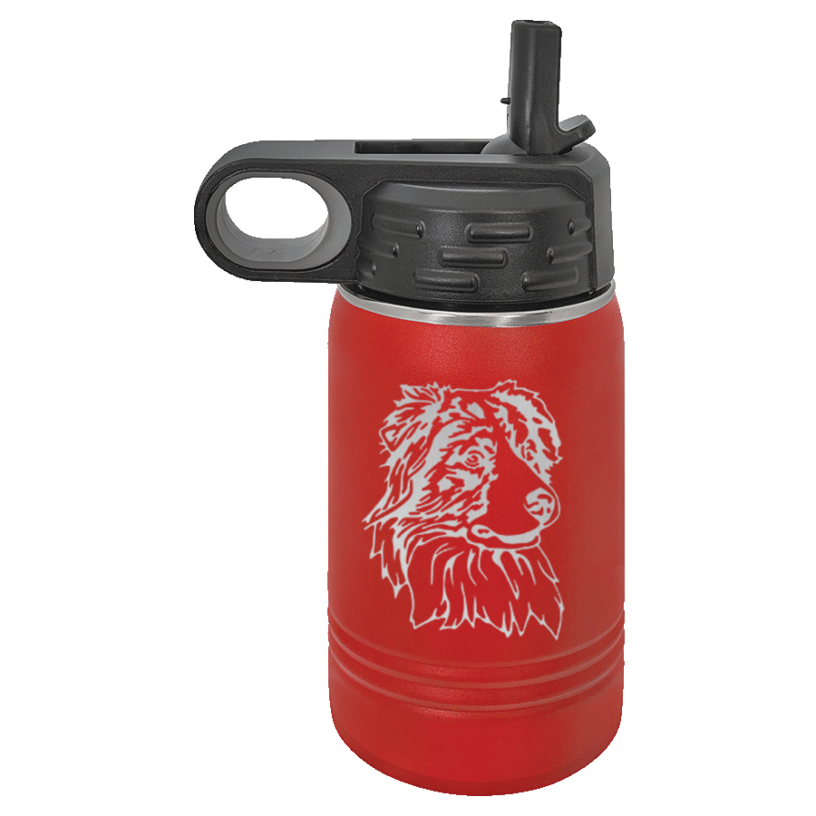Australian Shepherd Water Bottle