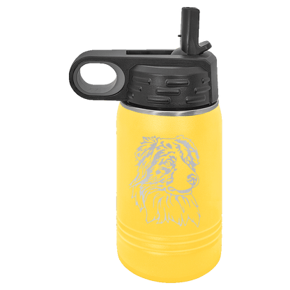 Australian Shepherd Water Bottle