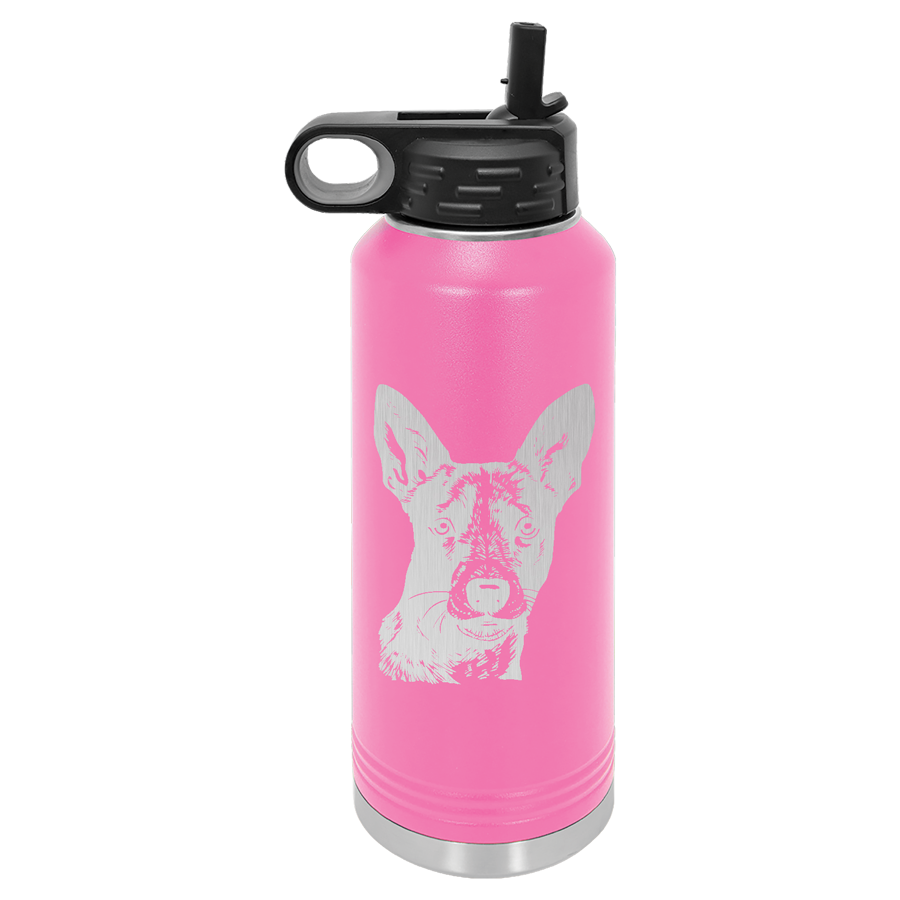 Basenji Water Bottle