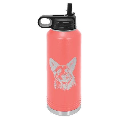 Australian Cattle Dog Water Bottle