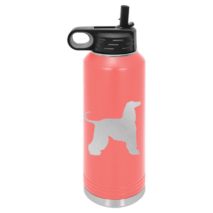 Afghan Dog Water Bottle