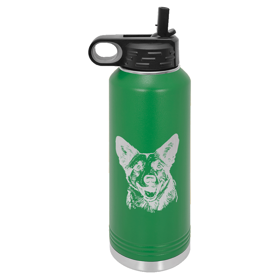 Australian Cattle Dog Water Bottle