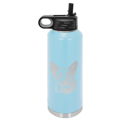 Australian Cattle Dog Water Bottle