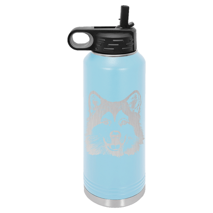 Alaskan Malamute Water Bottle