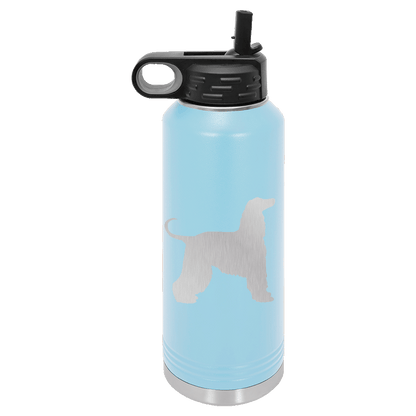 Afghan Dog Water Bottle