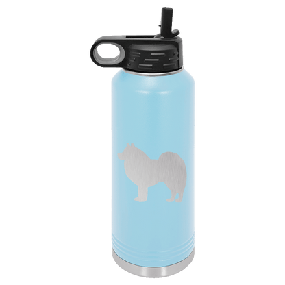 American Eskimo Water Bottle