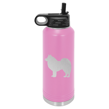 American Eskimo Water Bottle