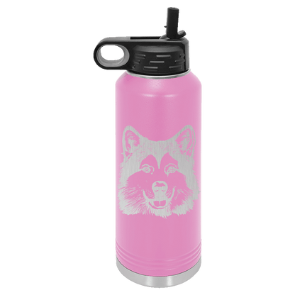 Alaskan Malamute Water Bottle
