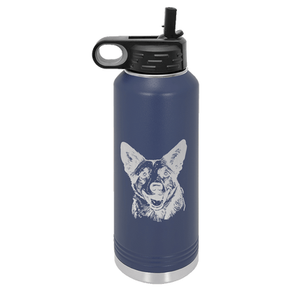 Australian Cattle Dog Water Bottle