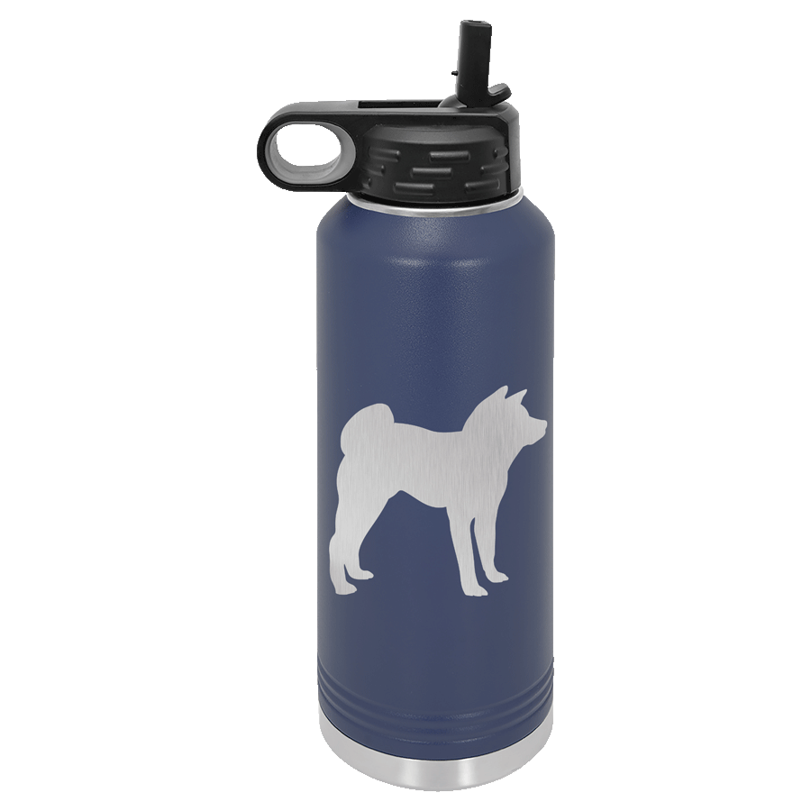 Akita Water Bottle