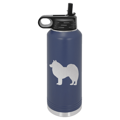 American Eskimo Water Bottle