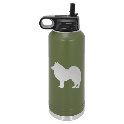 American Eskimo Water Bottle