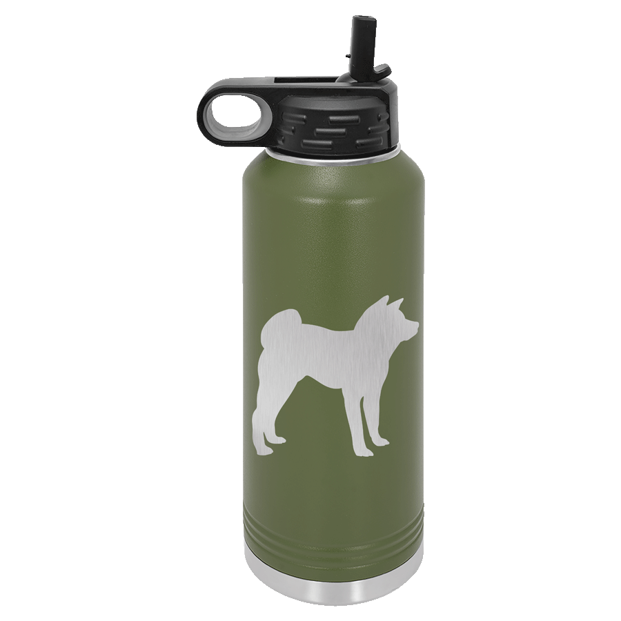 Akita Water Bottle