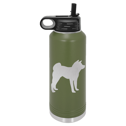 Akita Water Bottle