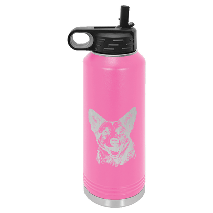 Australian Cattle Dog Water Bottle