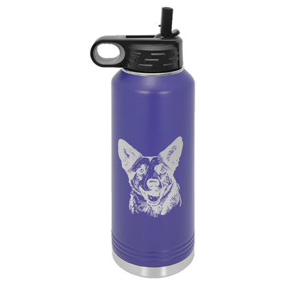 Australian Cattle Dog Water Bottle