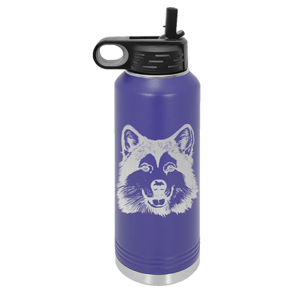 Alaskan Malamute Water Bottle