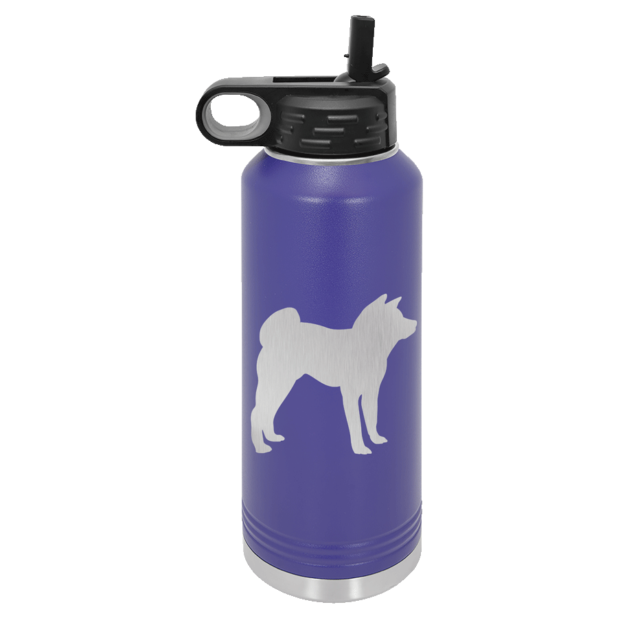 Akita Water Bottle