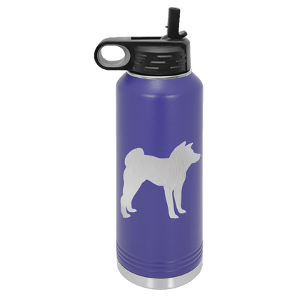 Akita Water Bottle