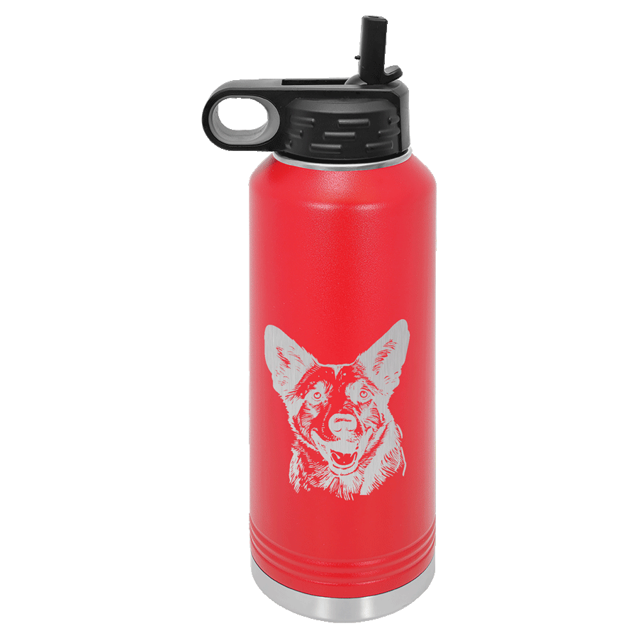 Australian Cattle Dog Water Bottle